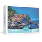 1000-Piece Large Jigsaw Puzzles with 70x50CM Display (Italy Cinque Terre Theme) - 6 LetterAlphabetical Zone Partitioning, Stress-Relief Educational Toy for Teens & Adults