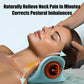Intelligent Cervical Traction Pillow with Heat Compression & Magnetic Therapy - Red Light Therapy & EMS Pulse Dual-Angle Neck Massager