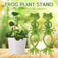 5-Pack Flexible Frog Plant Ties & Multifunctional Organizers - Reusable Weather-Proof Garden Twists and Whimsical Support Hooks