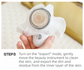 4-in-1 EMS Microcurrent & Constant Hot Compress Facial Toning Device (KL-3032) - Rechargeable Skin Lift & Rejuvenation Massager, Deep Cleaning & Nutrient Import