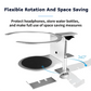 2-in-1 Under-Desk Metal Headphone Hanger &  Anti-Spill Cup Holder - No-Drill Heavy-Duty Desk Adjustable Clamp and 360° Swivel Hook
