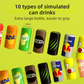 Interactive Beverage Matching Board Game with 20 Colorful Mini Bottles - Color Pairing Memory Challenge