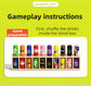 Interactive Beverage Matching Board Game with 20 Colorful Mini Bottles - Color Pairing Memory Challenge