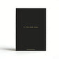 Black If I Truly Knew Myself Guided Self-Discovery Journal - Hardcover Deep Self-Reflective Diary Mindfulness & Personal Growth Planner