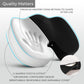 Ergonomic Memory Foam Seat Cushion & Lumbar Support Set - Breathable Mesh Orthopedic Relief Combo for Office & Car