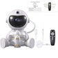 USB Powered Astronaut Nebula Projector & Starry Night Ambient Light with Space Shuttle Accents - 8 Nebula Effects, 360° Rotating Head & Remote Control