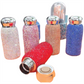 Red Peacock Pattern Handmade Luxury Diamond Insulated Water Bottle – Bling Rhinestone 304 Stainless Steel Pocket Mug (260ml)