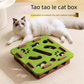 2-piece Green cat toy set—featuring square and flower shapes—is an excellent choice for feline entertainment and relaxation. It also serves as a fun maze for kittens and pets, and includes six bells.