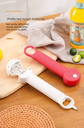 Red Multi-Functional Adjustable Can and Bottle Opener - Heavy Duty Jar Opener for Seniors, Women, and Weak Hands - Easy Grip Kitchen Gadget for Jars, Bottles, and Cans
