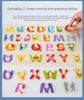 Toddler Wooden Peg Puzzle — An educational and entertaining matching toy featuring letters, numbers, shapes, and everyday objects; an early learning and developmental toy suitable for children aged 3 and up【shape Style】