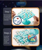 Green Kids Balance Spaceman Stacking Toy - 48 Astronaut Figures Balance Tree Game with Punishment Wheel & Dice - Parent-Child Interactive Tabletop Game for Boys Girls Ages 3-8
