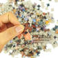 2 PCS 1000 Piece Jigsaw Puzzle for Adults - Animal & Landscape Art Design, Stress Relief Brain Game - Premium Quality Paper Puzzle for Teens Adults Ages 14+ 【Space+lake】