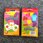 4-Set  Kids Early Education Flash Cards, Montessori Cognitive Development Toys for Toddlers Ages 4+, Educational Gift for Boys Girls【Animal+Shape+Colour+Time】