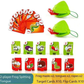2 Player  Frog Tongue Game Lizard Mask Card Battle Family Board Game Parent-Child Interactive Party Game Silicone Material 4+ Years Educational Toy Memory Challenge
