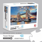 1000 piece  Jigsaw Puzzle for Adults - Landscape Cityscape Art, Premium Quality Paper Cardboard, 70x50cm Finished Size, Stress Relief Brain Game Gift for Ages 14+ 【Tower Bridge】