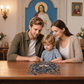 L Style Blue-Eyed Cat Wooden Jigsaw Puzzle -Irregular Animal Shaped Puzzle with DIY Piggy Bank Option, Laser Cut 3D Craft, Stress Relief Brain Game Gift for Adults 14+