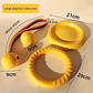 4-Piece Big Dog EVA Floating Dog Ring Toy Set – Interactive Tug-of-War Ring and Water Frisbee, durable chew and teething toy, suitable for training, teeth cleaning, and outdoor play, lightweight floating design