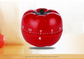 Small Size Tomato-shaped alarm Kitchen Timer - 60 Minute Mechanical Countdown Timer with Loud Alarm, Cute Vegetable Design, No Battery Required - Perfect for Cooking, Baking & Time Management