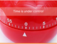Small Size Tomato-shaped alarm Kitchen Timer - 60 Minute Mechanical Countdown Timer with Loud Alarm, Cute Vegetable Design, No Battery Required - Perfect for Cooking, Baking & Time Management