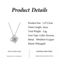 Gold-colored  Necklace  Rose Box Set Eternal Star Three-Leaf Clover Necklace - Mother&