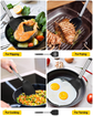 Black 2-Piece Silicone Spatula Set Slotted Turner Solid Turner Stainless Steel Handle Heat Resistant Non-Stick Cookware Kitchen Utensils