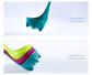 3-piece Blue and Red and Green Nessie Ladle Loch Ness Monster Soup Spoon Cute Dinosaur Shaped Standing Ladle Food-Grade Nylon Kitchen Utensil  Handle Heat Resistant 0-120C Funny Cooking Gadget Gift for Home Cooks