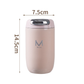 Pink Premium 316 Stainless Steel Coffee Tumbler - 350ml Vacuum Insulated Travel Mug with Sip Lid, Leak-Proof Egg Shape Design, Hot & Cold Beverage Cup for Office Commute Outdoor Gift