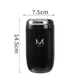 Black Premium 316 Stainless Steel Coffee Tumbler - 350ml Vacuum Insulated Travel Mug with Sip Lid, Leak-Proof Egg Shape Design, Hot & Cold Beverage Cup for Office Commute Outdoor Gift