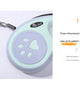 Green Automatic Retractable Dog Leash -  5M Extendable Lead with One-Handed Brake Lock - ABS Casing, Ergonomic Grip, Tangle-Free Nylon Tape, Outdoor Walking Essential