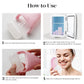 Green Face Ice Roller with Gel Cooling Head- Reusable PP and Gel Cold Massage Tool for De-Puffing, Soothing, and Refreshing Skin, Easy to Freeze, Comfortable Grip, Daily Skincare Essential