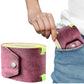 Blue Cash Wrap Wallet - Compact Snap Closure Card and Bill Holder, Slim Design for Quick Access, Lightweight Everyday Carry, Unisex Travel Friendly Accessory