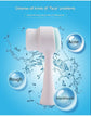 Pink 3D Dual-Sided Facial Cleansing Brush - Silicone and Soft Bristle - Manual Face Scrubber for Deep Pore Cleaning, Exfoliation, and Makeup Removal, Gentle Skin Care Tool for Daily Use