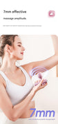 Black Mini Massage Gun - Pocket-Sized Deep Tissue Percussion Massager with 4 Speeds, 7mm Amplitude, 12KG Force, USB-C Rechargeable - Ultra Quiet, 68.7g Lightweight for Muscle Recovery, Travel, Office