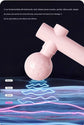 Black Mini Massage Gun - Pocket-Sized Deep Tissue Percussion Massager with 4 Speeds, 7mm Amplitude, 12KG Force, USB-C Rechargeable - Ultra Quiet, 68.7g Lightweight for Muscle Recovery, Travel, Office