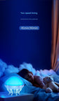 Jellyfish Ocean Wave Projector Night Light - USB Powered with Remote Control, 2 Timer Settings, Dual Mode Projection and Night Light, Romantic Bedroom Decor, Kids Gift