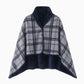Blue and Gray 80*130cm Japanese-Style shawl blanket Ultra-Soft Blanket - Thick Polyester Throw for Sofa, Bed, Office,  Cozy Nap Blanket for Winter & All Seasons