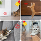 Yellow Bear Laser Cat Toy Set - 2 Piece USB Rechargeable Multi Pattern Laser Pointer with UV and White Light for Cats