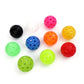 Red Pickleball Balls Set - 6 Piece 40 Hole Outdoor Indoor Pickleball Match Balls