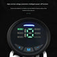 Blue EMS Muscle Stimulator Belt Set - Rechargeable Abdominal Toning Trainer with Multiple Pads and Modes