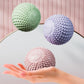 2-Pack Purple Spiky Fascia Massage Balls - Portable TPE Foot Arch Muscle Relaxer for Yoga Recovery Trigger Point Therapy
