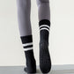 3-Pack Green Anti-Slip Yoga Socks - Grippy Non-Slip Pilates Dance Fitness Socks for Women