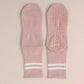 3-Pack Pink Anti-Slip Yoga Socks - Grippy Non-Slip Pilates Dance Fitness Socks for Women
