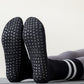 3-Pack Dark grey Anti-Slip Yoga Socks - Grippy Non-Slip Pilates Dance Fitness Socks for Women