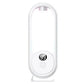 White Smart Aromatherapy Diffuser - Ultrasonic Mist Air Freshener with LED Light and Wall Mount