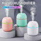 Green Mini USB Humidifier Large Mist - Desktop Ultrasonic Air Humidifier with Colorful LED Light