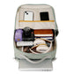 Dark grey Large Capacity Airbag Backpack Multi-Compartment Laptop Backpack Travel Business Bag