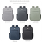 Green Large Capacity Airbag Backpack Multi-Compartment Laptop Backpack Travel Business Bag
