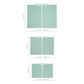 3-Piece Green Silicone Draining Mat Set Kitchen Counter Protector Heat-Resistant Non-Slip Mats Large Medium Small