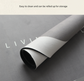 Black Kitchen Countertop Drainage Mat Absorbent Quick Dry Tech Velvet Dish Drying Pad 40x60cm(CD0077-2)
