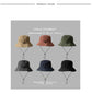 Brick red Packable Bucket Hat Unisex Wide Brim Foldable Sun Protection Hiking Travel Cap